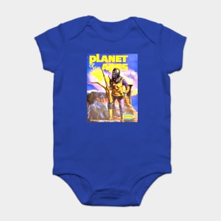 Vintage Aurora Model Kit Box Art - Planet of the Apes Baby Bodysuit